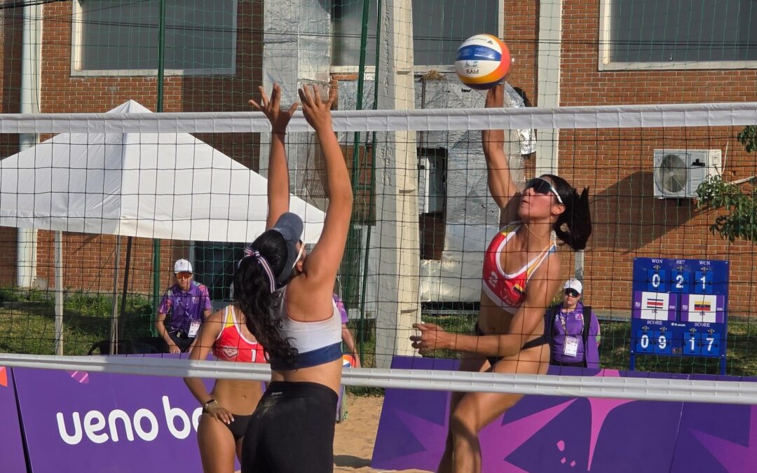 Venezuela inició el voley playa con dos victorias