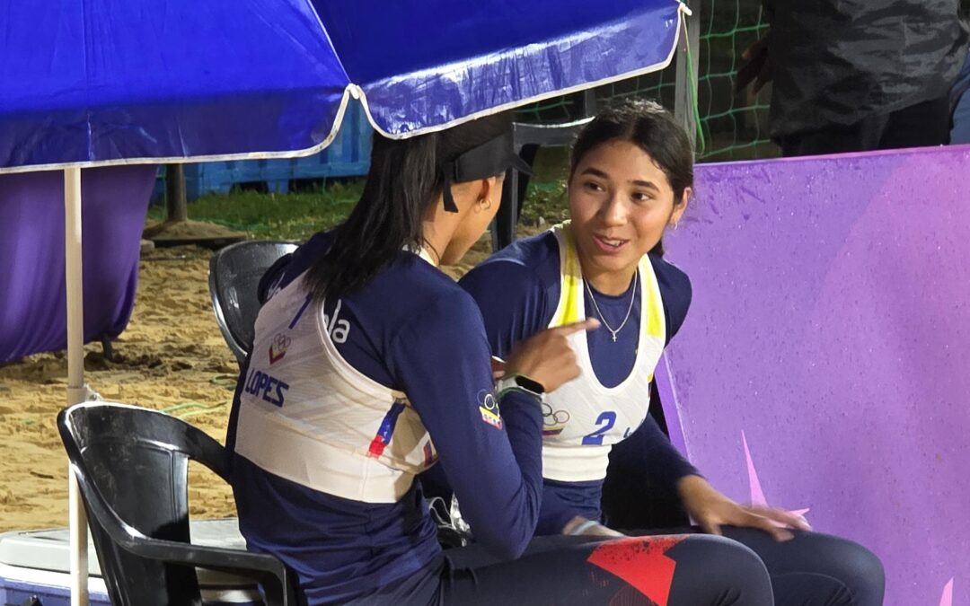 Venezuela directo a cuartos de final en voleibol de playa