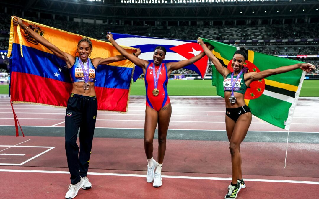 Yulimar Rojas se llevó el bronce en su regreso a las competencias