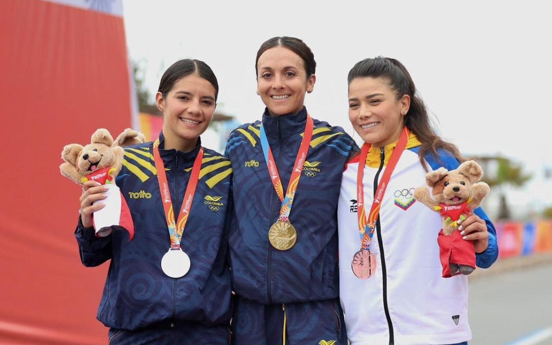 Lilibeth Chacón subió al podio de la contrarreloj