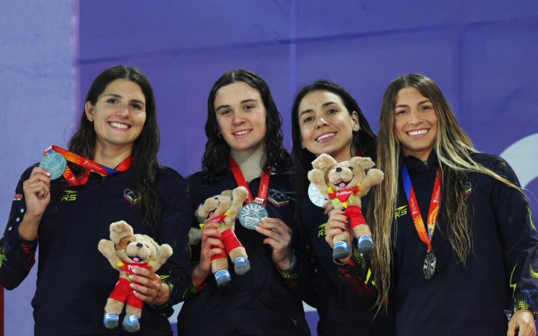 La natación venezolana volvió a subirse a lo más alto del podio