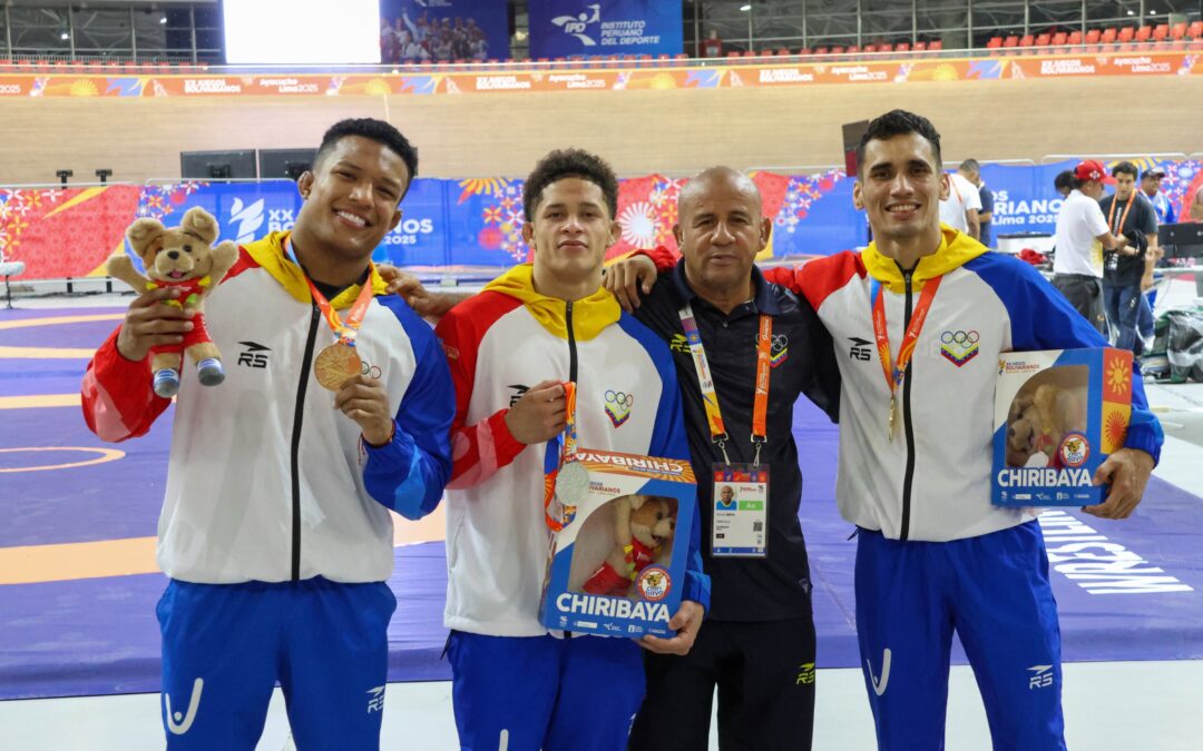 Lucha olímpica reafirmó su dominio regional