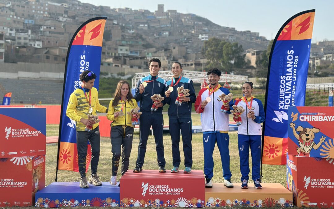 Pentatlón moderno hace historia con 2 bronces en los bolivarianos 2025