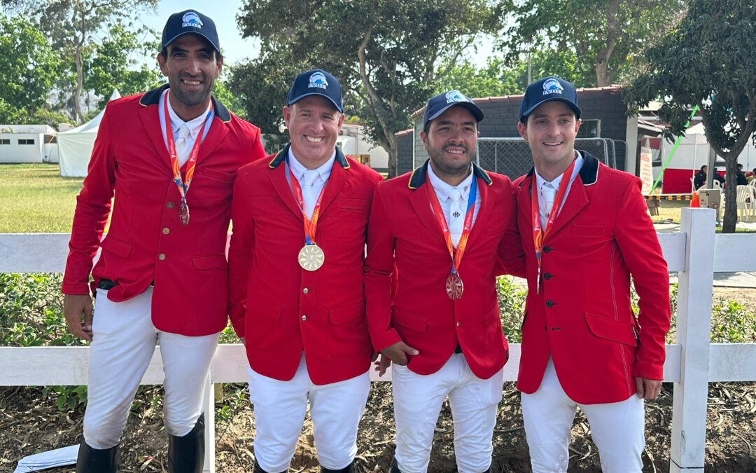 El deporte ecuestre sumó plata en su segundo día de acción