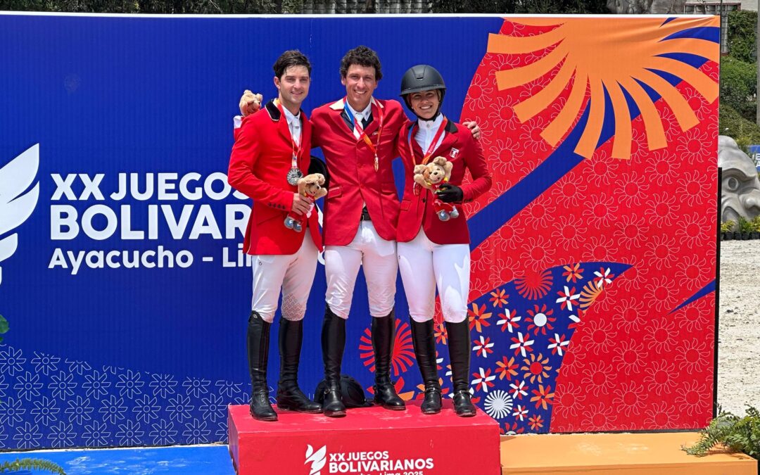 Luis Larrazábal abrió la cuenta del deporte ecuestre