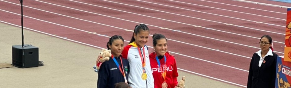 Atletismo cerró con tres oros en pista y campo