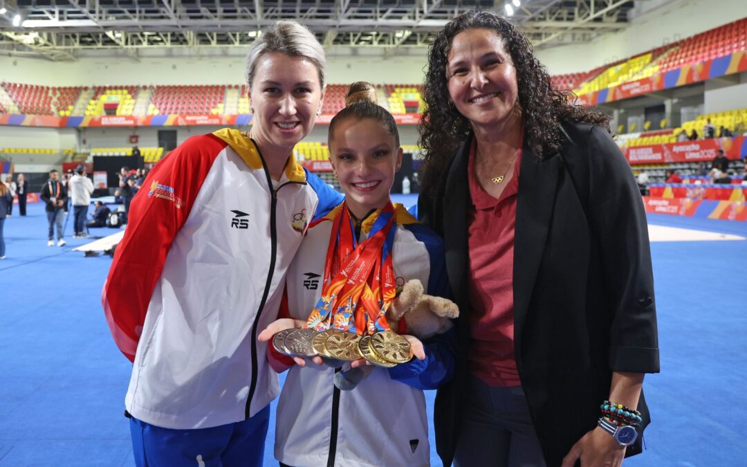 Jimena Domínguez fue la máxima medallista de Venezuela en los Bolivarianos 2025