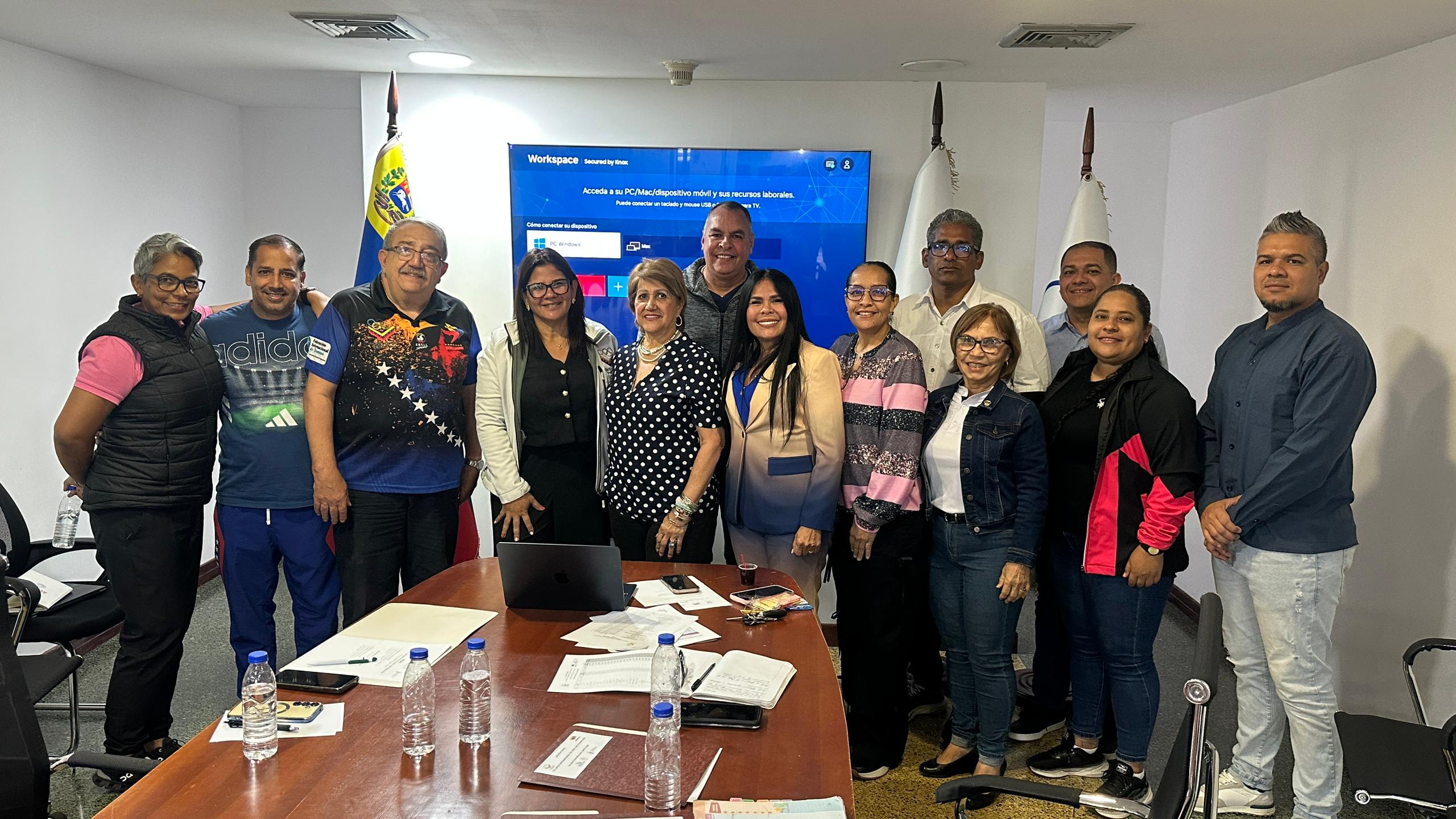 Reunión con Federación de Gimnasia