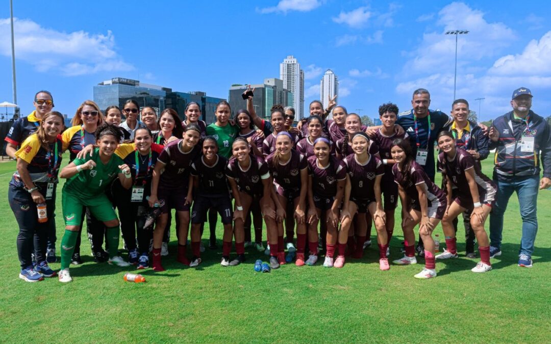 Venezuela bate a Paraguay en el inicio del fútbol
