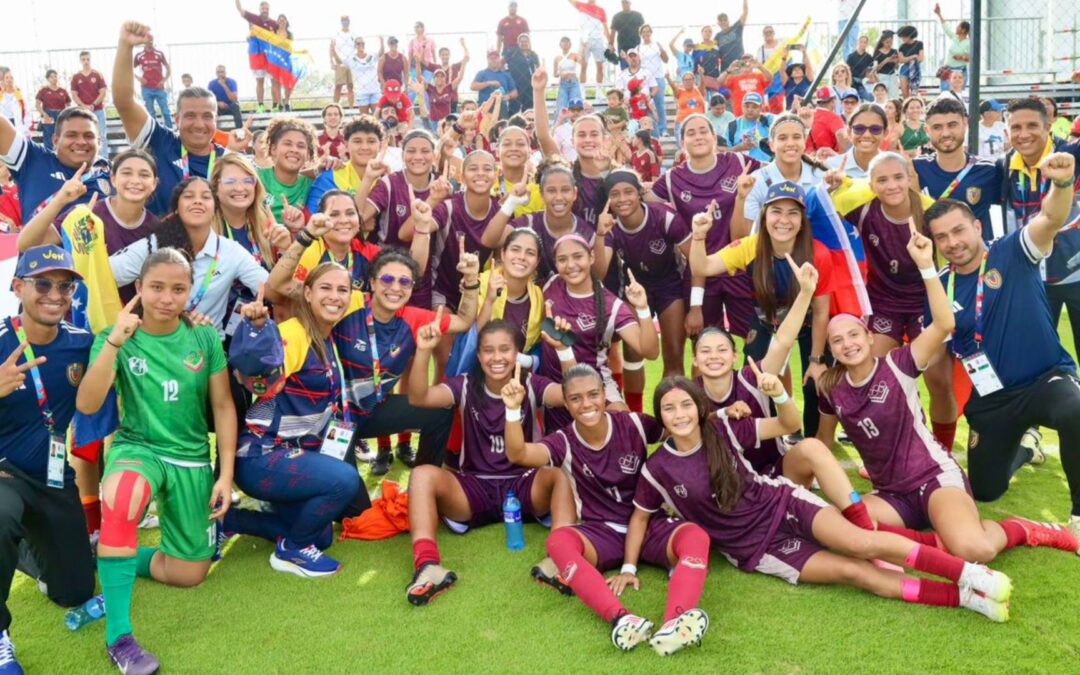 Venezuela dominó el fútbol femenino en Panamá 2026