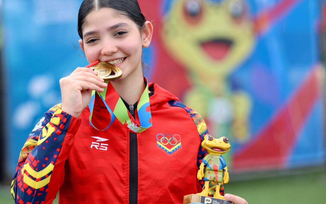 La taekwondista Nancy Haidar conquistó el oro