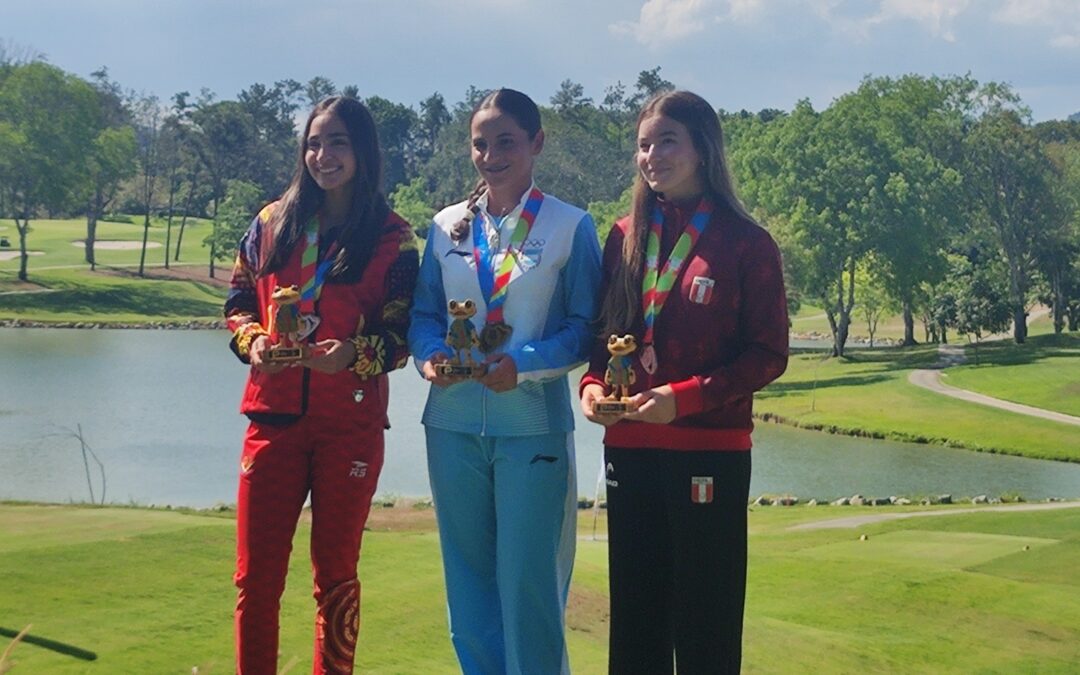 María Tablante inscribe Venezuela en el medallero del golf