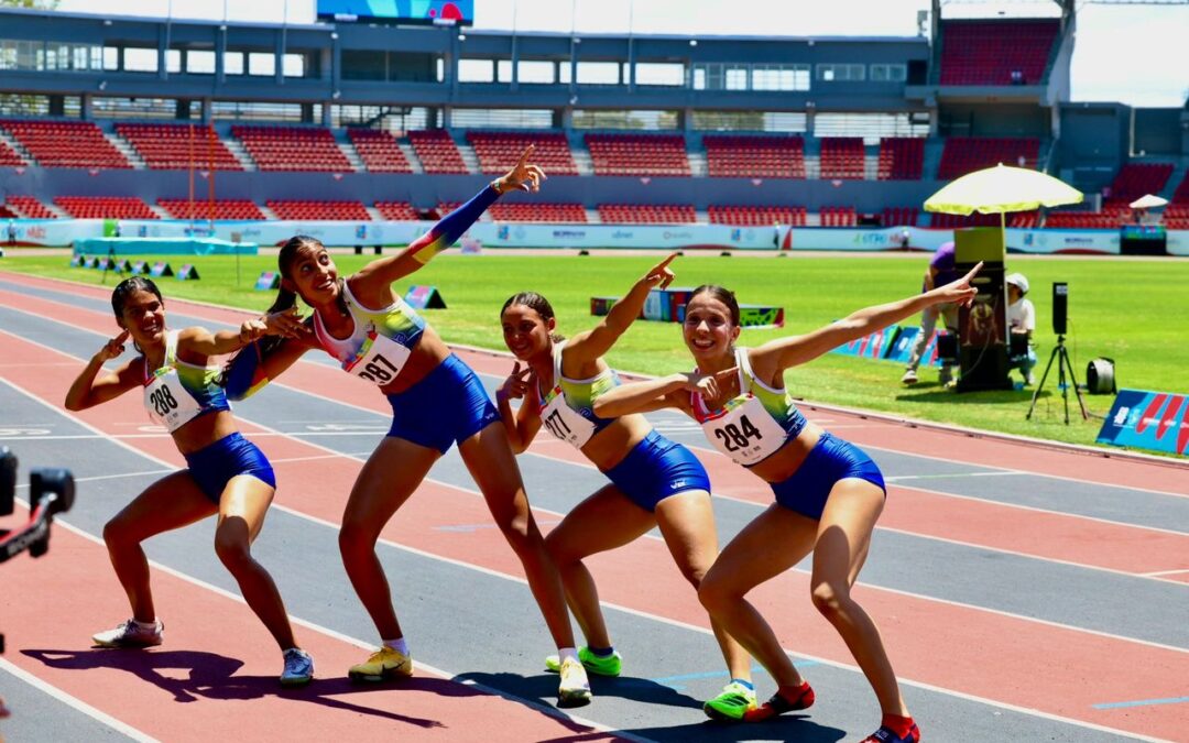 El relevo 4×400 femenino y el salto triple volaron en Panamá