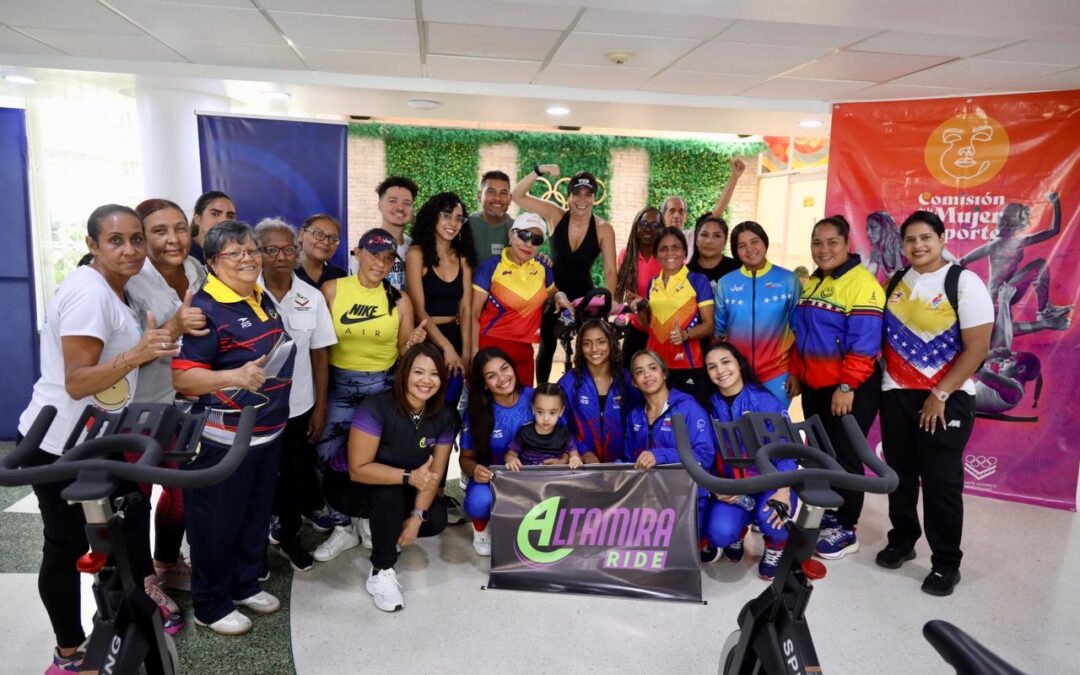 El COV se movió al ritmo de la salud para la mujer en el deporte