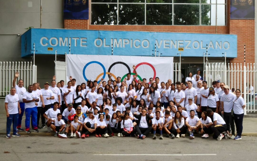 El COV vivió la fiesta del Día Olímpico