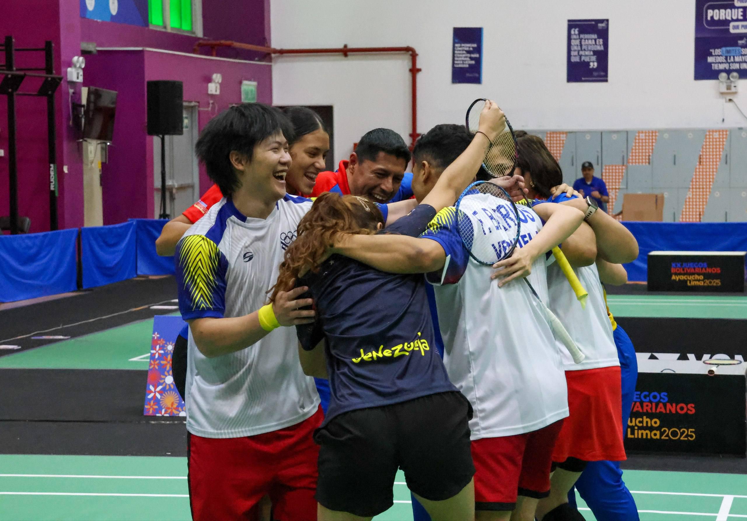 equipo de bádminton venezolano